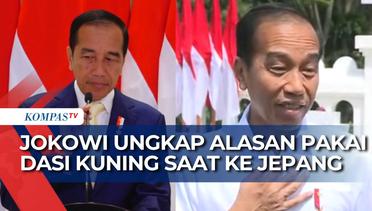 Jokowi Mengaku Nyaman Pakai Dasi Kuning saat ke Jepang, Begini Penafsiran Golkar