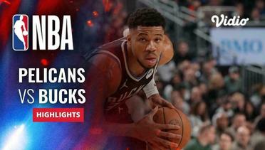 New Orleans Pelicans vs Milwaukee Bucks - Highlights | NBA Regular Season 2023/24