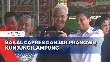 Bakal Capres Ganjar Pranowo Kunjungi Lampung