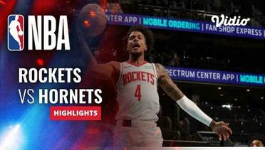 Houston Rockets vs Charlotte Hornets - Highlights | NBA Regular Season 2023/24