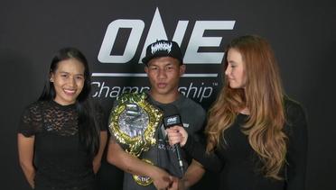 Backstage With Rodtang & Miesha Tate - ONE- A NEW TOMORROW Interview