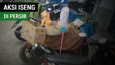 Motor Bek Persib Bandung Jadi Sasaran Aksi Iseng