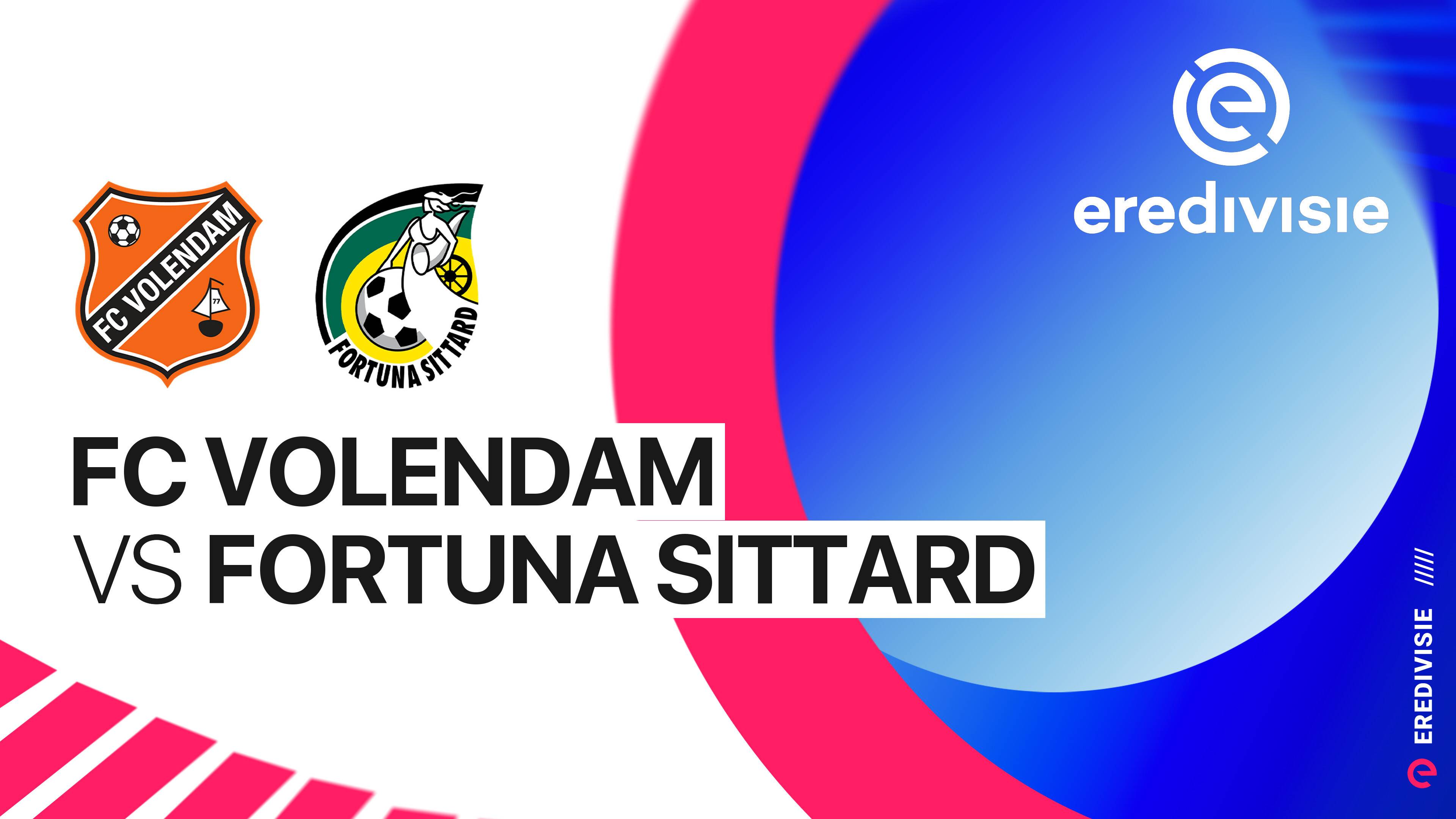 FC Volendam vs Fortuna Sittard