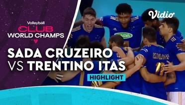 Match Highlight | Sada Cruzeiro (BRA) vs Trentino Itas (ITA)  | FIVB Men's Club World Championship