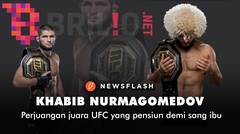 Kisah hidup Khabib Nurmagomedov, juara UFC yang pensiun demi sang ibu