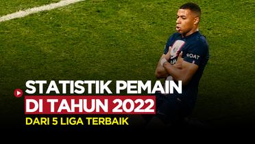 Statistik Pemain dengan Predikat Terbanyak di 2022, Pemain PSG Mendominasi