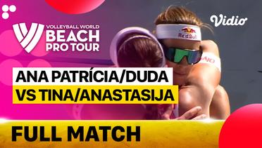 Full Match | Round 1 - Center Court: Ana Patricia/Duda (BRA) vs Tina/Anastasija (LAT) | Beach Pro Tour Elite16 Ostrava, Czech Republic 2023