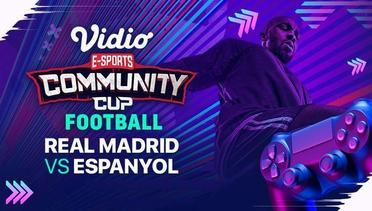 Vidio Community Cup Football Season 3 | Real Madrid vs Espanyol