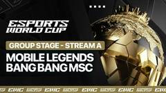 Mobile Legends: Bang Bang MSC - Group Stage Day 1 (Stream A) - Esports World Cup 2024