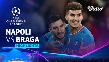 Napoli vs Braga - Highlights | UEFA Champions League 2023/24