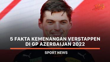 5 Fakta Kemenangan Verstappen di GP Azerbaijan 2022