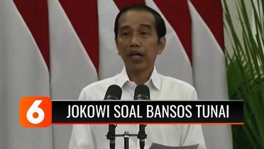 Jokowi soal Bansos Tunai Rp300 per Bulan: Uangnya Jangan untuk Beli Rokok! | Liputan 6
