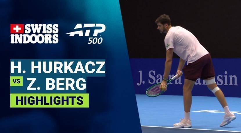 Hubert Hurkacz vs Zizou Bergs - Round 1 (IWB Court 1) | ATP 500: Swiss Indoors Basel 2026