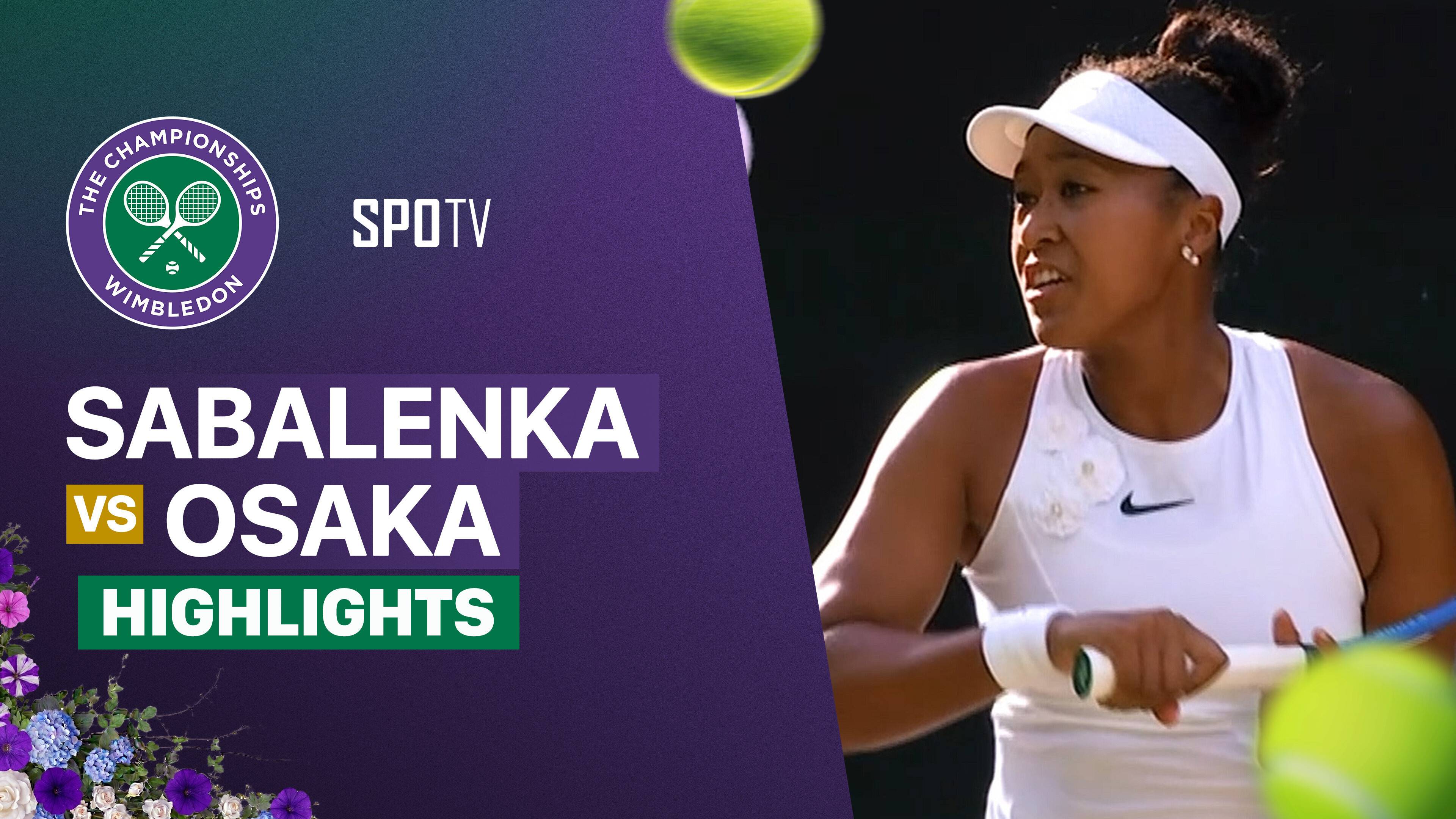 Aryna Sabalenka vs Naomi Osaka - Ladies' Singles Fourth Round | Wimbledon 2026