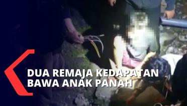 Antisipasi Tawuran di Jalanan, Polisi Tangkap 2 Remaja yang Bawa Anak Panah dan Ketapel