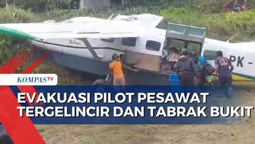 Kondisi Korban Pesawat Tergelincir dan Tabrak Bukit di Bandara Kopaga Intan Jaya