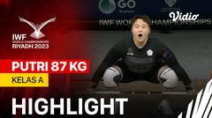 Highlights | Putri 87 kg - Kelas A | IWF World Championships 2023