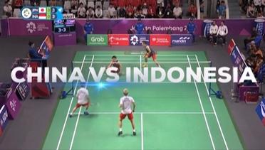 Partai Final Indonesia vs China - Badminton Beregu Putra Asian Games 2018