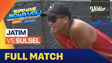 Full Match | Putra (4x4): Jatim vs Sulsel |  | Sirkuit Voli Pantai Nasional Seri III 2022