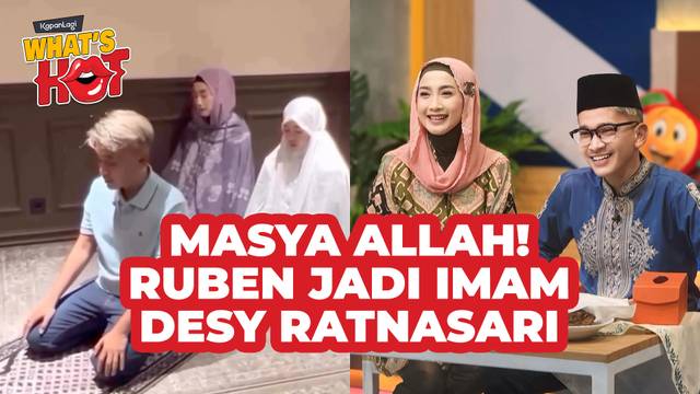 Ada apa di Bulan Mei? Ruben Onsu Jadi Imam Dessy Ratnasari