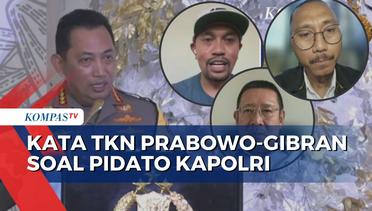 Respons TKN Prabowo-Gibran Terkait Pidato Kapolri Sebut Pemimpin Estafet Jokowi