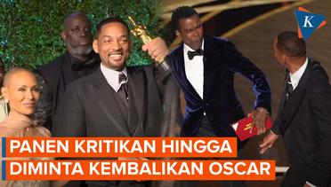 Buntut Aksi Will Smith Tampar Chris Rock di Panggung Oscar