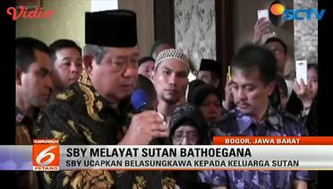 SBY Melayat Sutan Bhatoegana - Liputan 6 Petang
