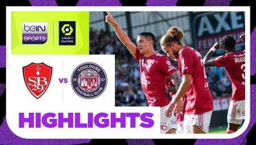 Brest vs Toulouse - Highlights | Ligue 1 2023/2024