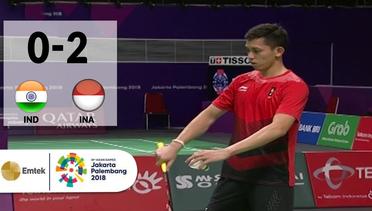 IDN vs INA – Badminton Beregu Putra: Full Highlights Partai Kedua | Asian Games 2018 Indosiar