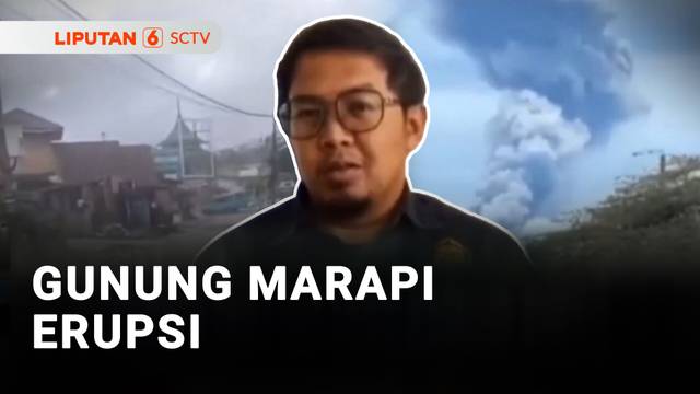 Gunung Marapi Erupsi, Warga Panik Dengar Dentuman Keras | Liputan 6