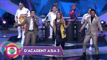 Angel Percussion Asyik Bergoyang Bareng Ridwan LIDA, Rani DA & Irwan DA "Sahabat" - D'Academy Asia 5