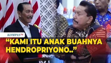 [FULL] Sambutan Luhut Singgung Nama Prabowo, Buat Ketawa Hendropriyono!