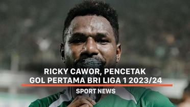 5 Fakta Ricky Cawor, Pencetak Gol Pertama BRI Liga 1 2023/24