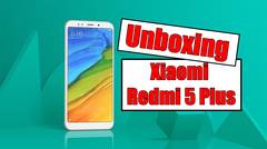 Unboxing Xiaomi redmi 5 plus @PedagangLife