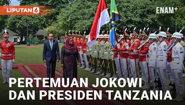 Jokowi Terima Kunjungan Presiden Tanzania di Istana Bogor