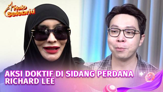 Jalani Sidang Perdana, Doktif Bawakan Nasi Padang Untuk Richard Lee | Halo Selebriti