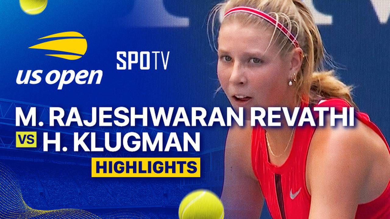 M. Rajeshwaran Revathi vs H. Klugman - Highlight | US Open 2025