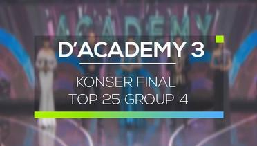 D'Academy 3 - Konser Final Top 25 (Group 4)