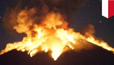 Gunung Agung erupsi, berjenis Strombolian - TomoNews