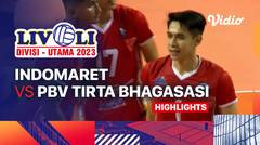 Putra: Indomaret vs PBV Tirta Bhagasasi Bekasi - Highlights | Livoli Divisi Utama 2023