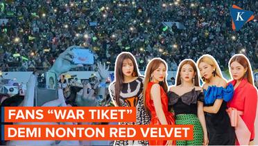 Red Velvet Guncang Jakarta, Fans Rela "War" Tiket 12 Jam