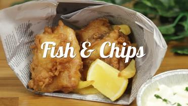 Resep Fish & Chips (Fish and Chips Recipe) - REVO