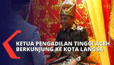 Ketua Pengadilan Tinggi Aceh Silaturahmi dengan Forkopimda Kota Langsa - MA NEWS