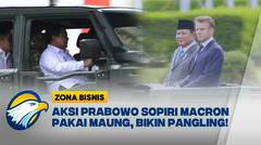 Hari Kedua di RI, Macron & Prabowo Teken Perjanjian di Borobudur [Zona Bisnis]