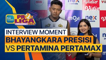 Wawancara Pasca Pertandingan | Putra: Jakarta Bhayangkara Presisi vs Jakarta Pertamina Pertamax | PLN Mobile Proliga 2024