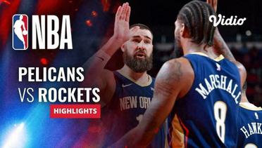 New Orleans Pelicans vs Houston Rockets - Highlights | NBA Regular Season 2023/24