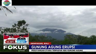 Erupsi Gunung Agung Tak Ganggu Aktivitas Penerbangan di Bandara Ngurah Rai Bali - Fokus Pagi