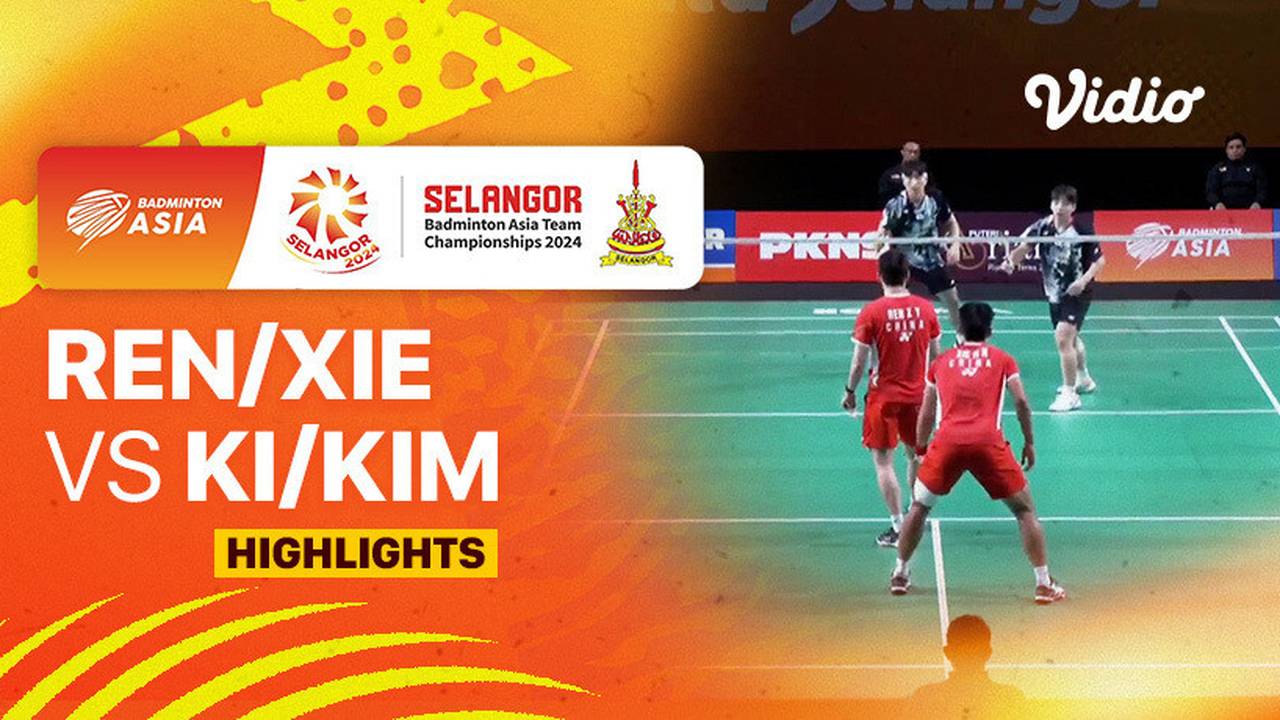 Semifinal Men's: China vs Korea - Ren Xiang Yu/Xie Hao Nan vs Ki Dong ...