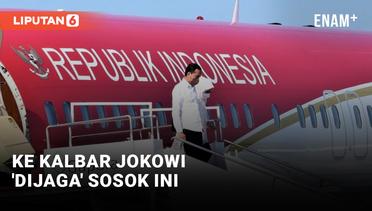 Sosok 'Penjaga' Jokowi saat ke Kalimantan Barat