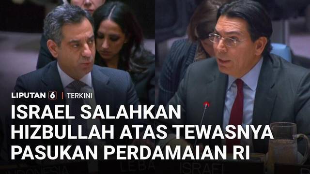 Israel Lepas Tangan! Salahkan Hizbullah Atas Tewasnya Pasukan Perdamaian RI di Lebanon | Liputan 6